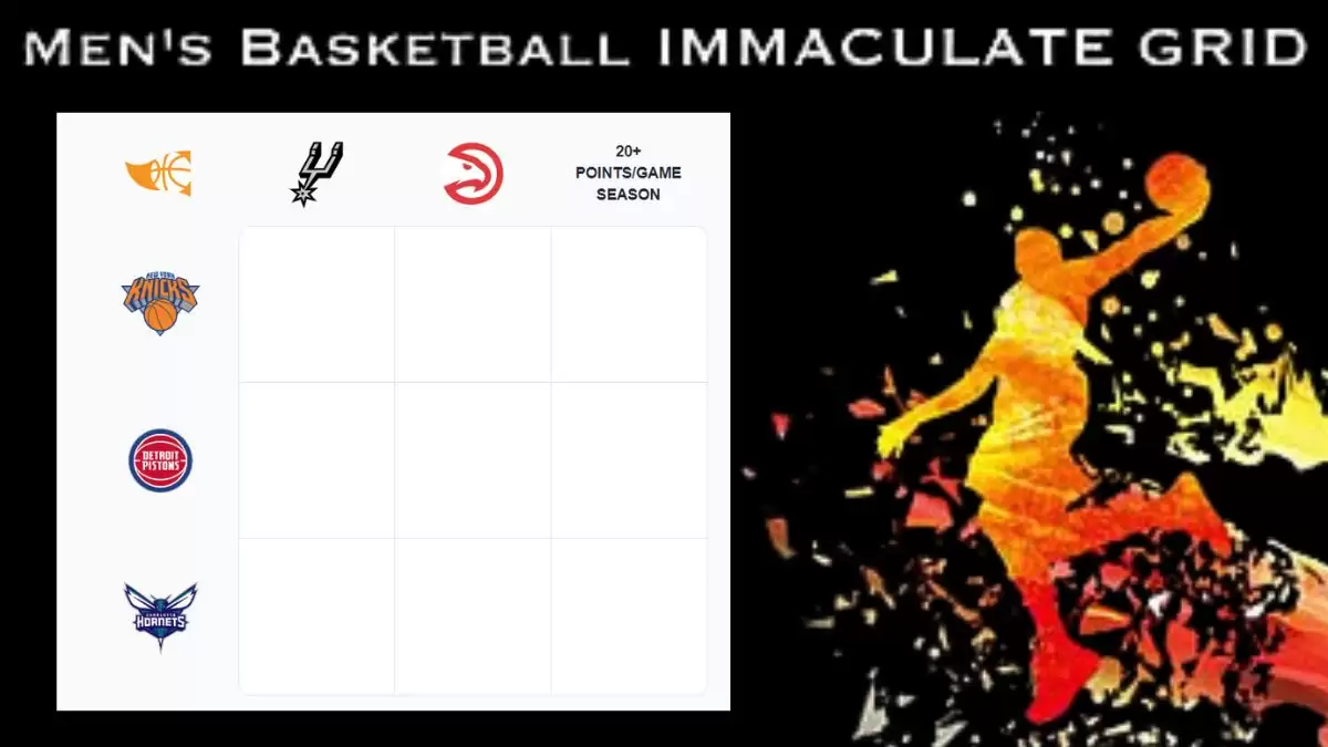 Which Players Have Played for Both Charlotte Hornets and San Antonio Spurs in Their Careers? Men's Basketball Immaculate Grid answers October 24 2023