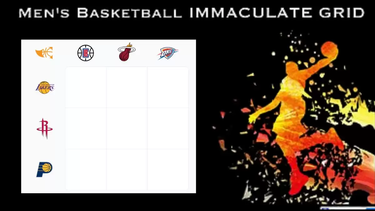 Which Players Have Played for Both Houston Rockets and Los Angeles Clippers in Their Careers? Men's Basketball Immaculate Grid answers October 25 2023