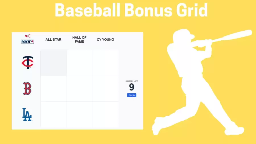 Which players have played for the Boston Red Sox and have won the Cy Young Award? Baseball Bonus Immaculate Grid Answers for October 11 2023