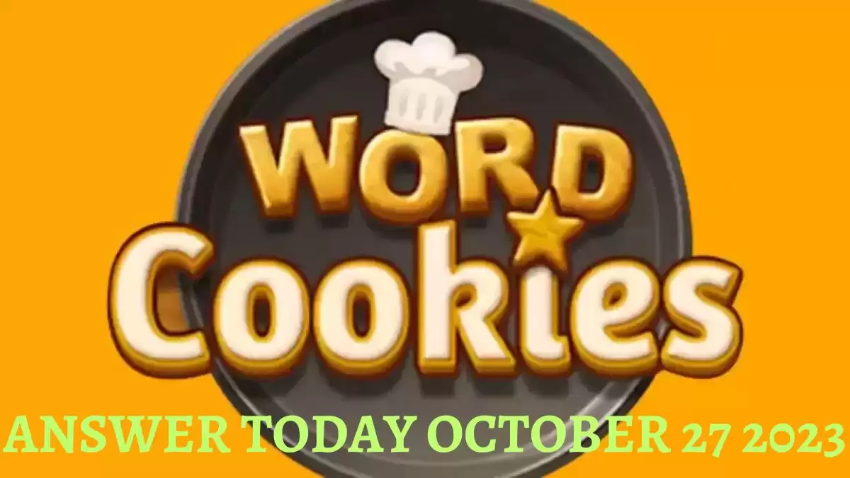 Word Cookies Daily Puzzle October 27 2023 Answers Today