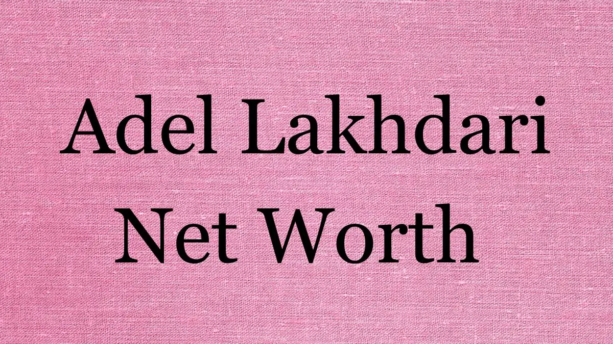 Adel Lakhdari Net Worth in 2023 How Rich is He Now?