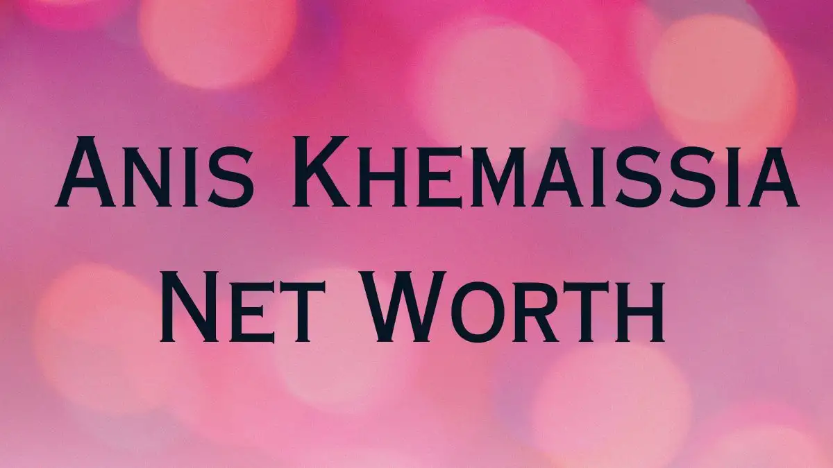 Anis Khemaissia Net Worth in 2023 How Rich is He Now?