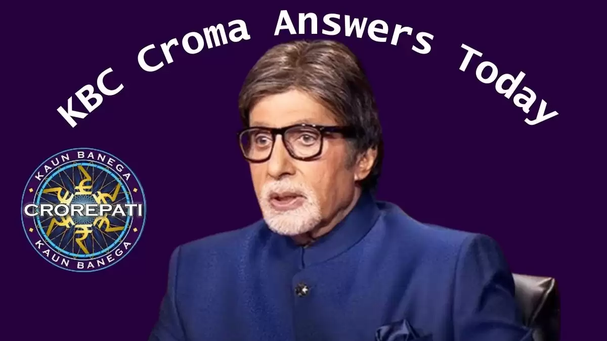 As per the recent guidelines of 2023, what is the minimum download speed of Broadband in India? KBC Croma Answers Today