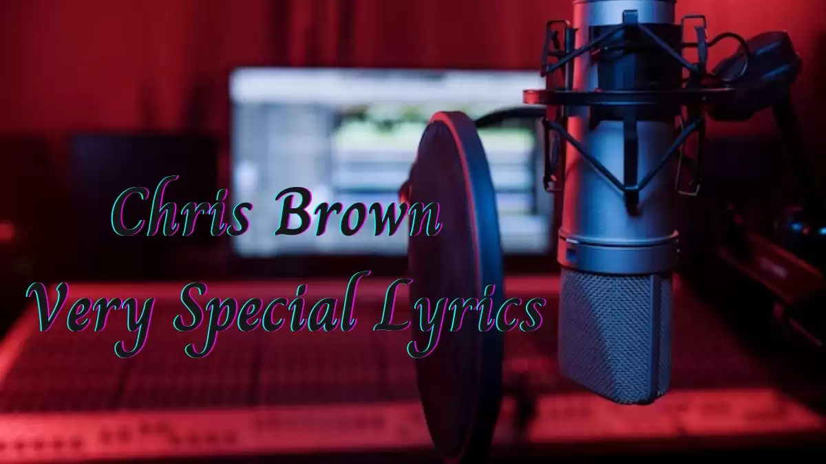 Chris Brown Very Special Lyrics know the real meaning of Chris Brown's Very Special Song Lyrics