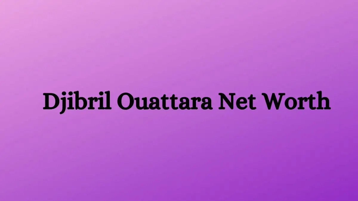 Djibril Ouattara Net Worth in 2023 How Rich is He Now?