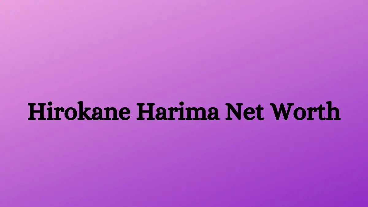 Hirokane Harima Net Worth in 2023 How Rich is He Now?