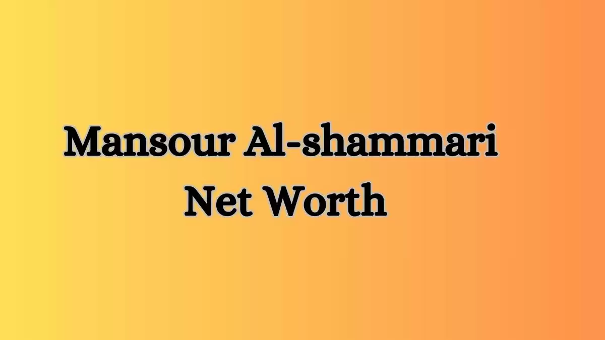 Mansour Al-Shammari Net Worth in 2023 How Rich is He Now?