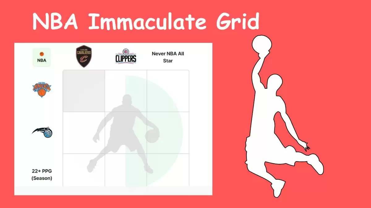 NBA Crossover Grid Immaculate Answers Today November 01 2023