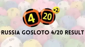 Russia Gosloto 4/20 Result 12 November 2023 Check 4 out of 20 winning numbers