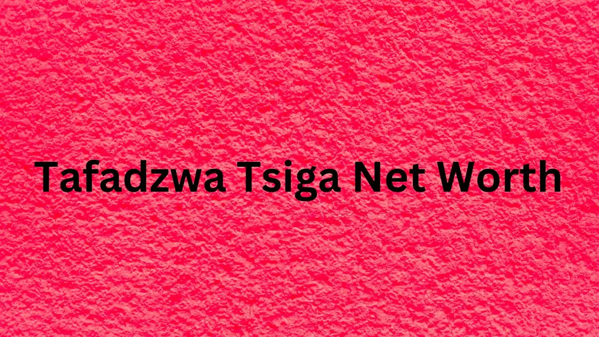 Tafadzwa Tsiga Net Worth in 2023 How Rich is He Now?