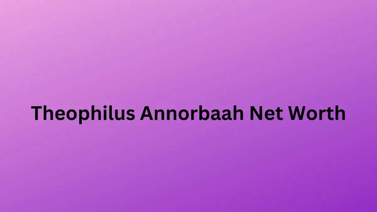 Theophilus Annorbaah Net Worth in 2023 How Rich is He Now?