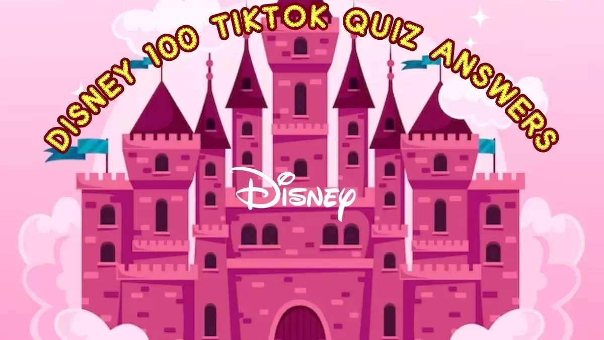 TikTok Disney 100 Quiz Answers Today November 01 2023