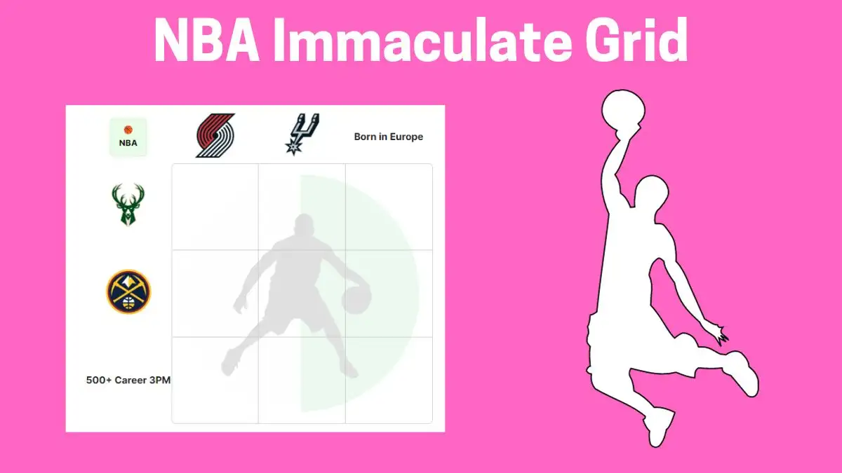 Which Players Have Played for Both Milwaukee Bucks and San Antonio Spurs in Their Careers? NBA Immaculate Grid answers November 27 2023