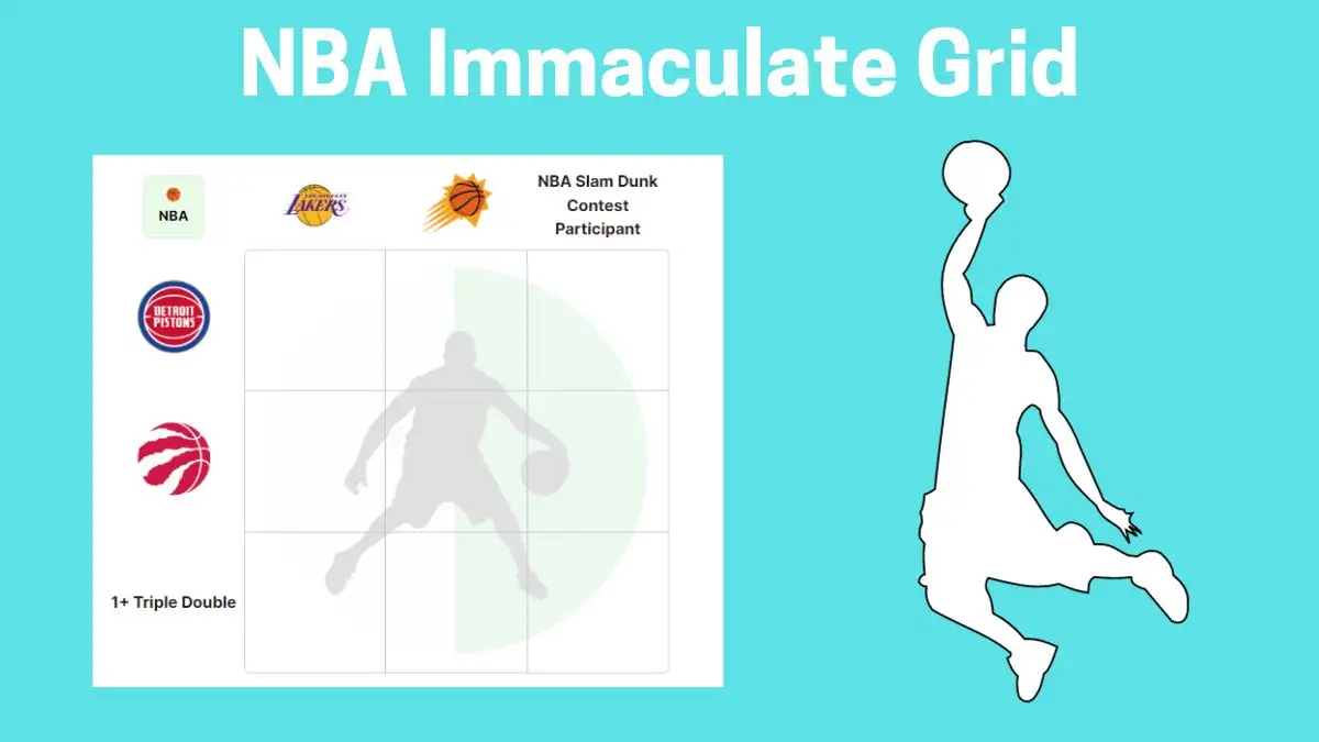 Which players who have played for the Detroit Pistons and participated in the NBA Slam Dunk Contest? NBA Immaculate Grid answers November 30 2023