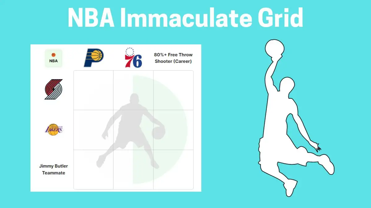 Which players who were teammates with Jimmy Butler and Played for Indiana Pacers? NBA Immaculate Grid answers November 28 2023