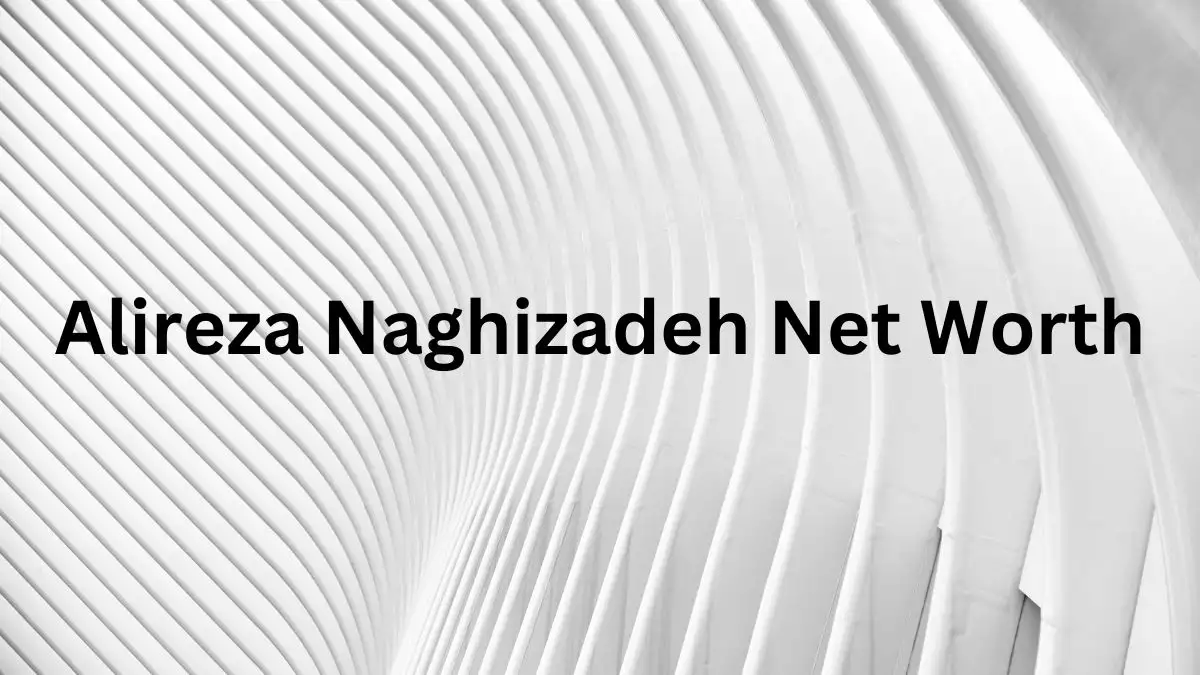 Alireza Naghizadeh Net Worth in 2023 How Rich is He Now?