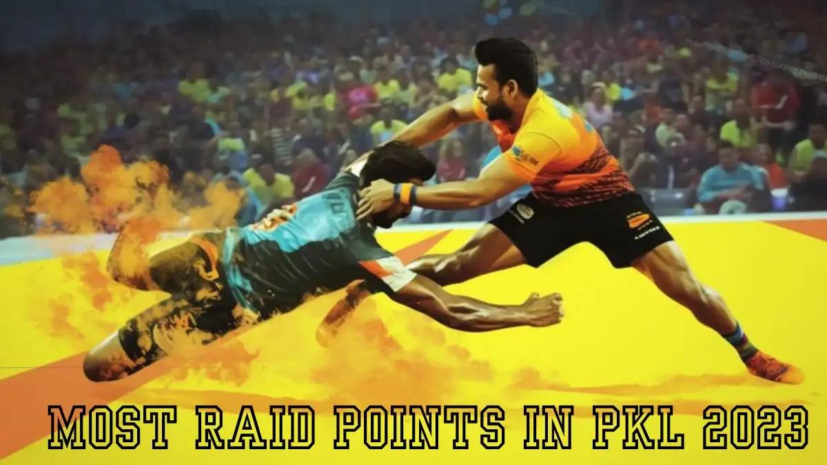 Most Raid Points in PKL 2023 - Top 10 Kabaddi Brilliance