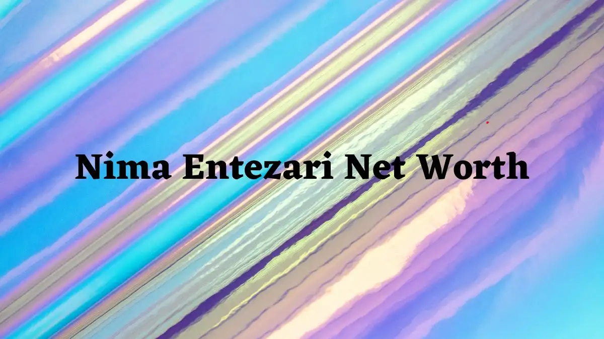 Nima Entezari Net Worth in 2023 How Rich is He Now?