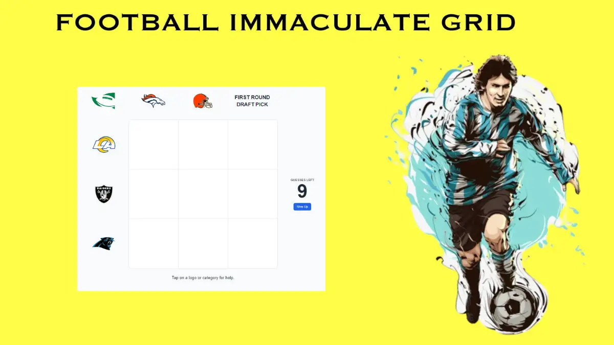 Which Player Have Played for both the Panthers and Browns in Their Careers? Football Immaculate Grid answers December 07 2023