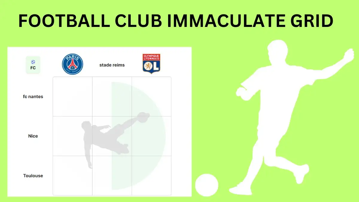 Which players who have played for FC Nantes and Stade Reims? Football Club Immaculate Grid answers December 11 2023