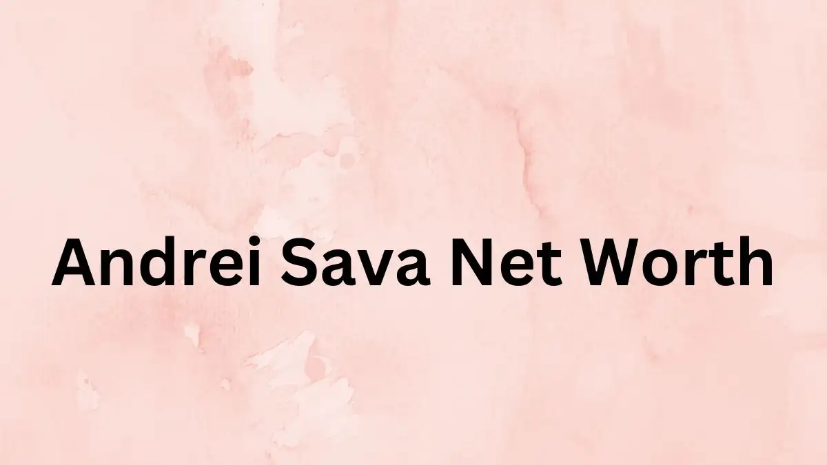 Andrei Sava Net Worth in 2024 How Rich is He Now?