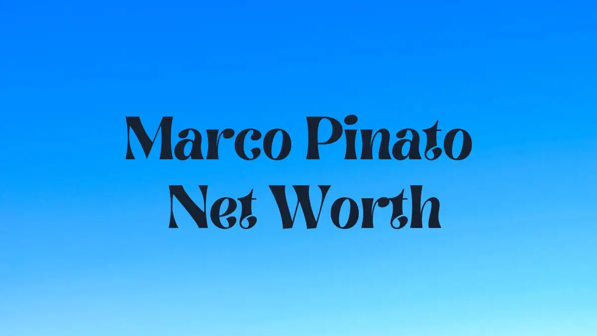 Marco Pinato Net Worth in 2024 How Rich is He Now?