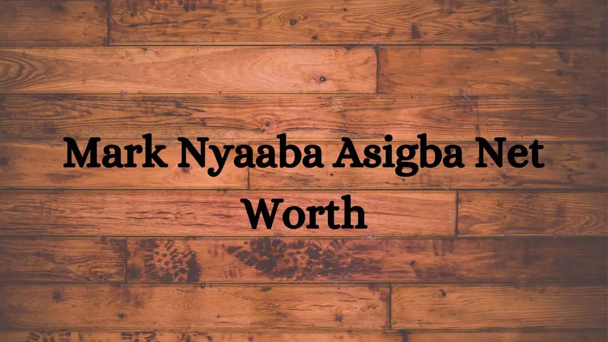 Mark Nyaaba Asigba Net Worth in 2024 How Rich is He Now?