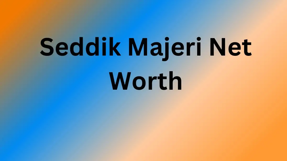 Seddik Majeri Net Worth in 2024 How Rich is He Now?