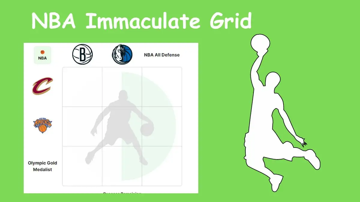 Which players have achieved the impressive feat of winning both an Olympic gold medal and a selection to the NBA All-Defensive team? NBA Immaculate Grid answers January 12 2024