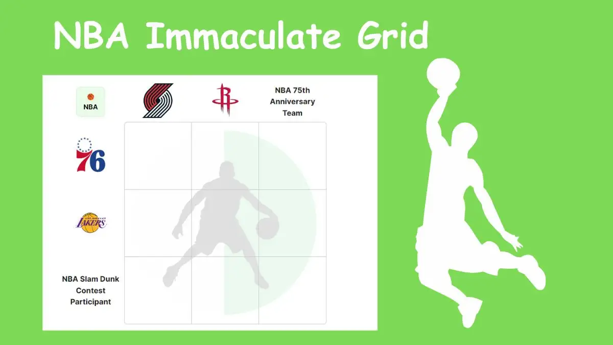 Which players have suited up for both the Philadelphia 76ers and the NBA 75th Anniversary Team? NBA Immaculate Grid answers January 30 2024