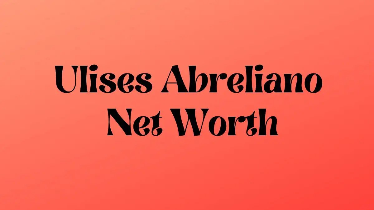 Ulises Abreliano Net Worth in 2024 How Rich is He Now?