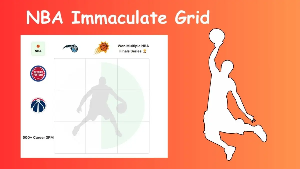 Which player has played for the Detroit Pistons and won multiple NBA Finals series? NBA Immaculate Grid answers February 05 2024