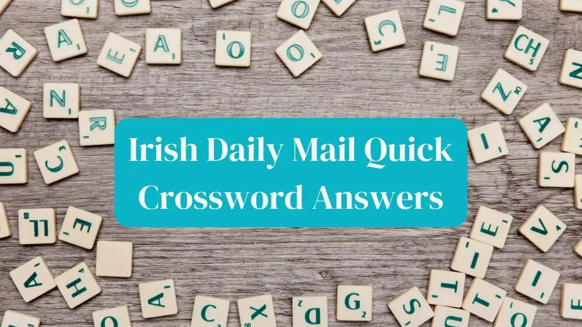 Irish Daily Mail Quick Crossword Clue Check Updated Answers for Today March 11 2024