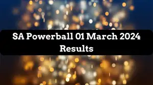 SA Powerball Results 01 March 2024