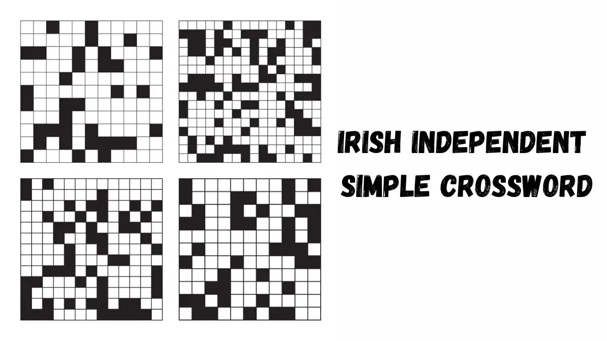 The Irish Independent Simple Crossword